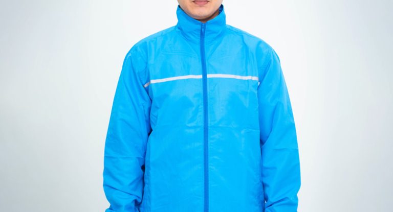 Áo khoác gió bảo hộ lót lưới Evinz AV55 có vạch phản quang , Size M