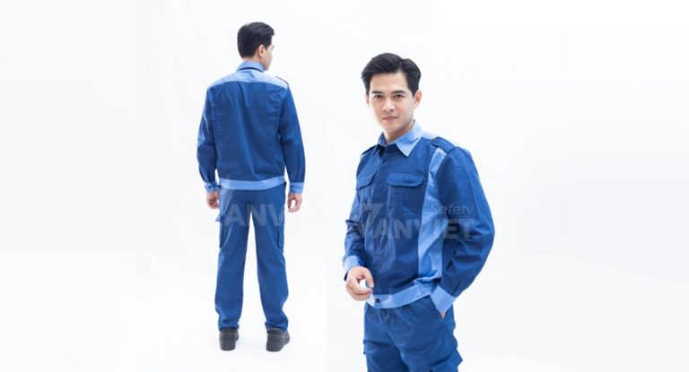 Quần áo bảo hộ lao động Evinz AV03 cho kỹ sư kỹ thuật thời trang hiện đại thoáng mát, Size M - Vải kaki liên doanh
