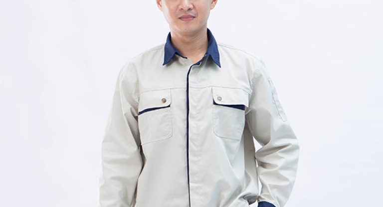 Quần áo bảo hộ lao động Evinz AV71 chất liệu dày dặn, chuẩn form cho kỹ sư, kỹ thuật, Size S  - Vải kaki liên doanh